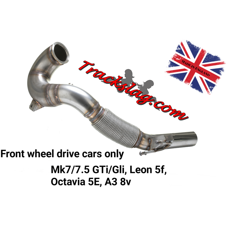 MQB Front Wheel Drive High Flow Downpipe
