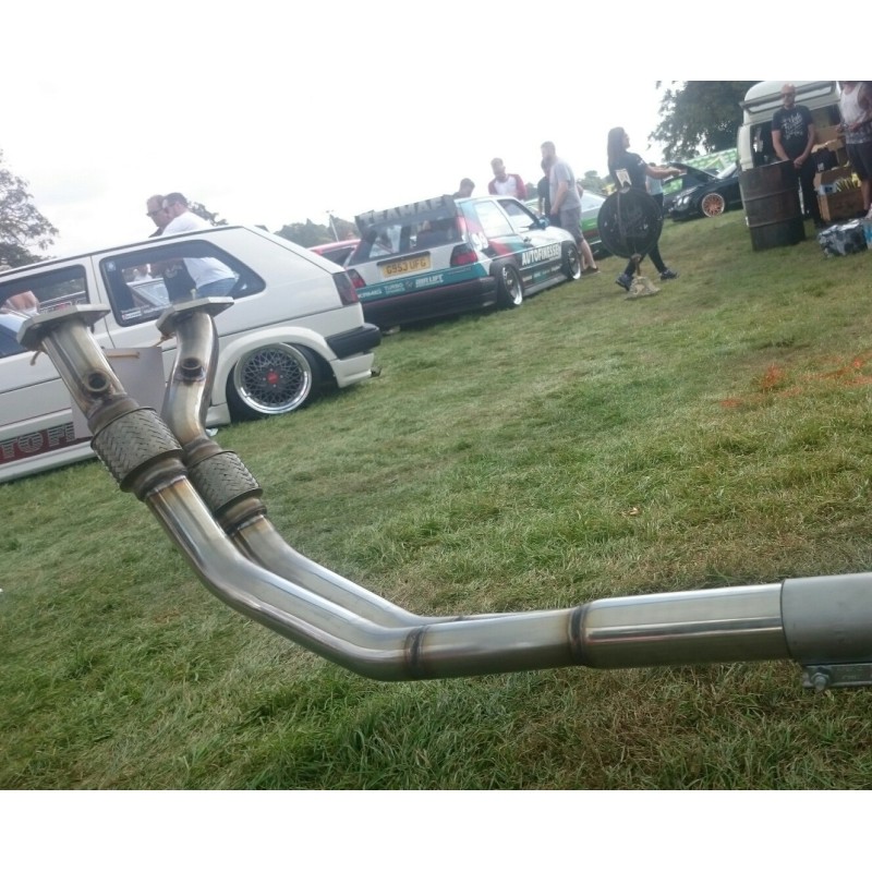 R32 conversion downpipes